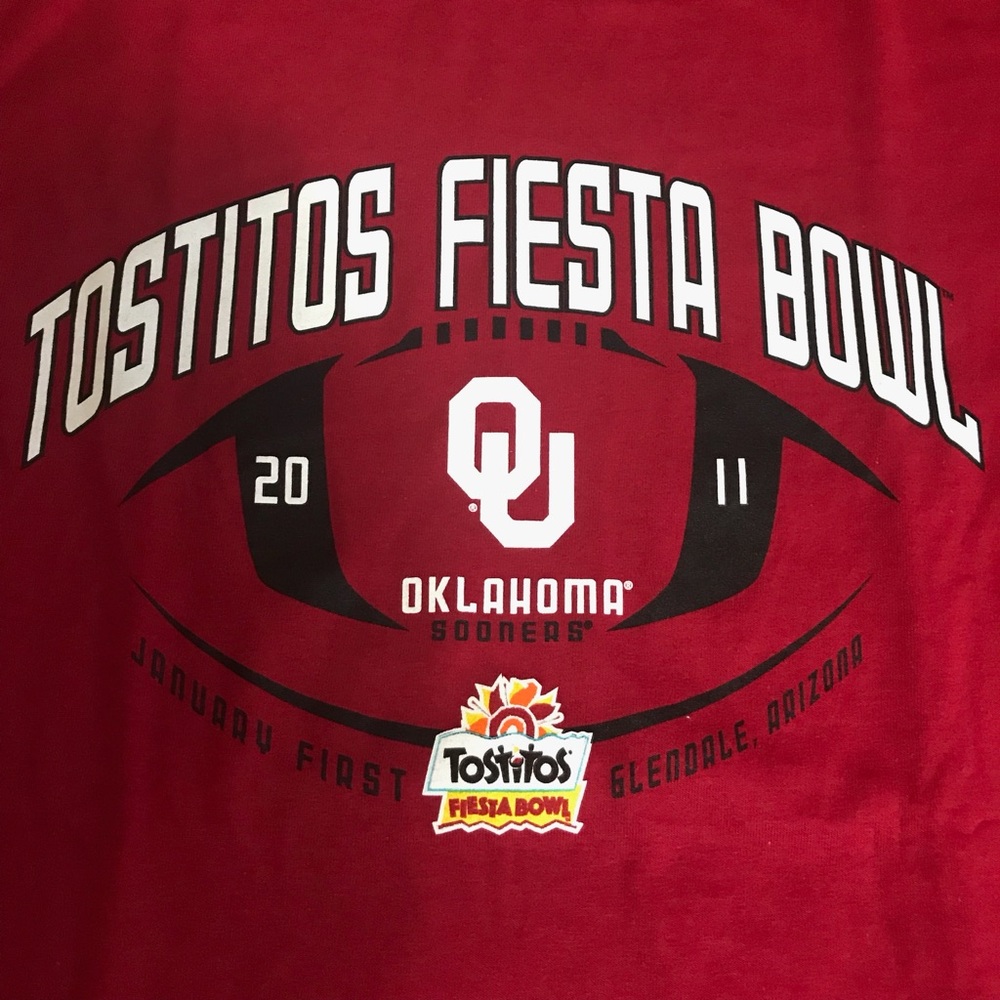 Vintage Tostitos Fiesta Bowl T-Shirt Adidas Med 2… - image 2